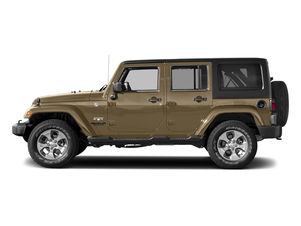 2017 Jeep Wrangler — rear three-quarter view
